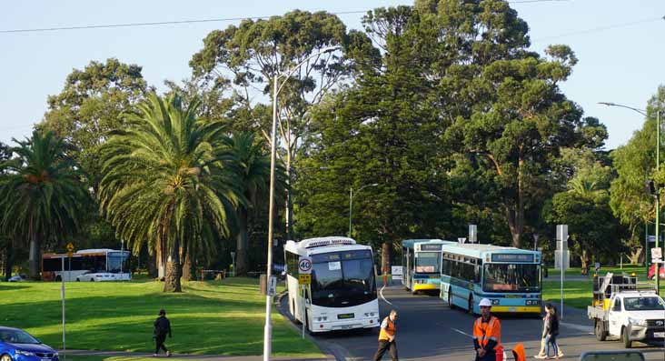 Ventura Volvo B7R Volgren SC222 635, Scania L113CRL Volgren CR221L 801 & 809